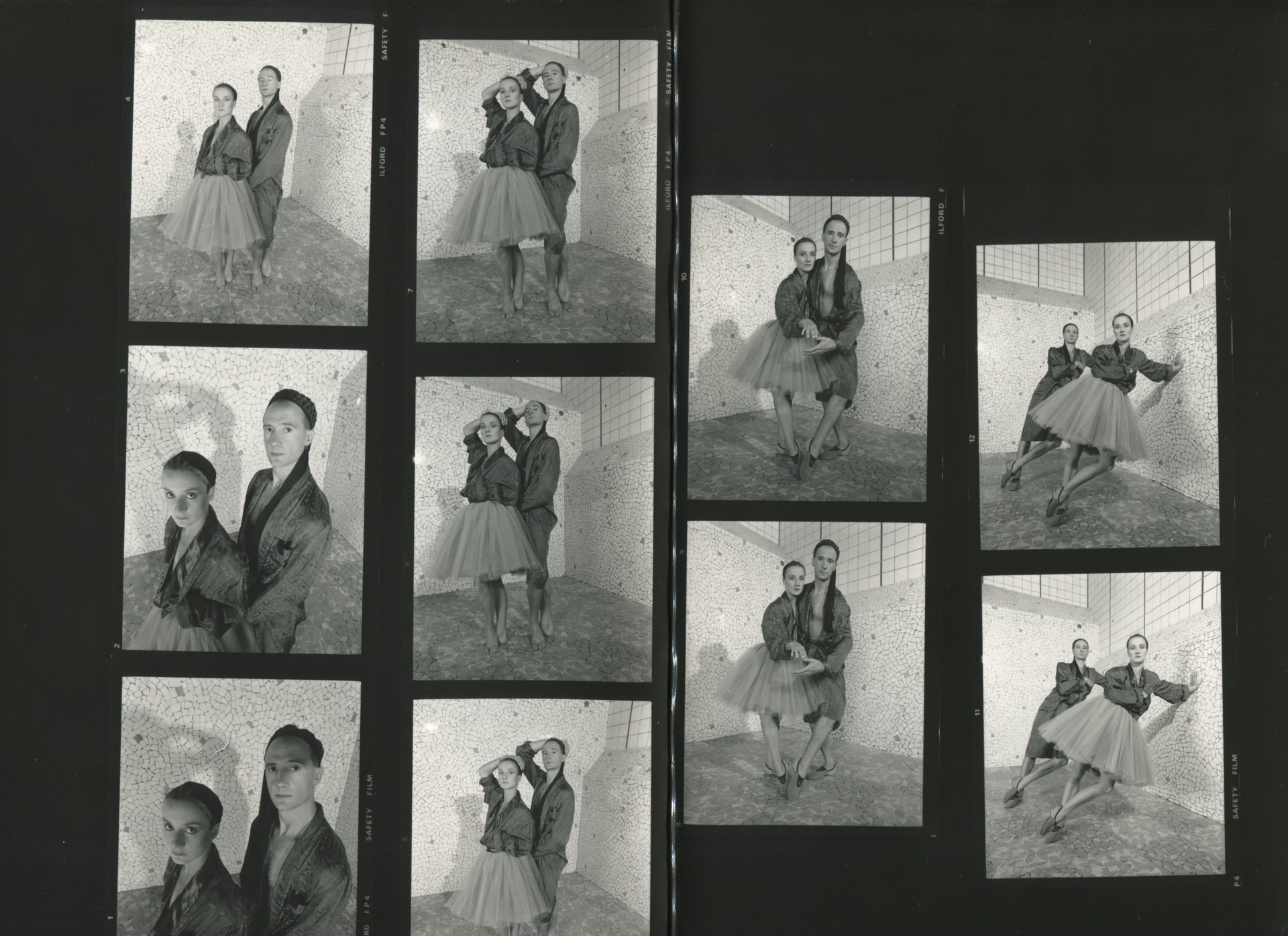 Laura de Nercy et Bruno Dizien — Les Bains Douches, 30 juin 1986. Ph. NOAK